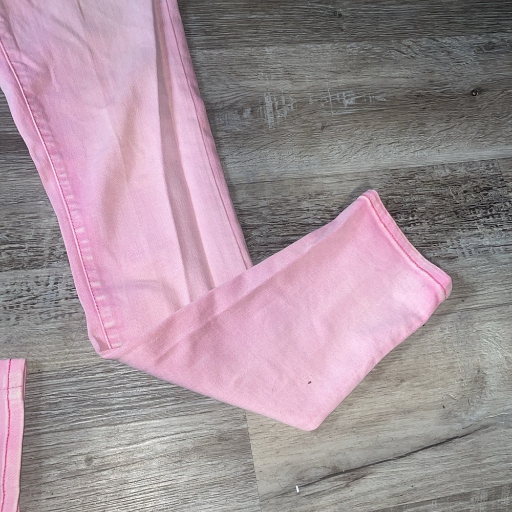 Aeropostale pink ultra skinny Ashley Jeans size 3/4 - Picture 5 of 11